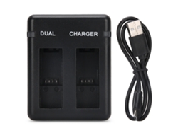 Cargador De Doble Batería Con Cable Micro Usb Para Ahdbt-801/gopro801/701-501