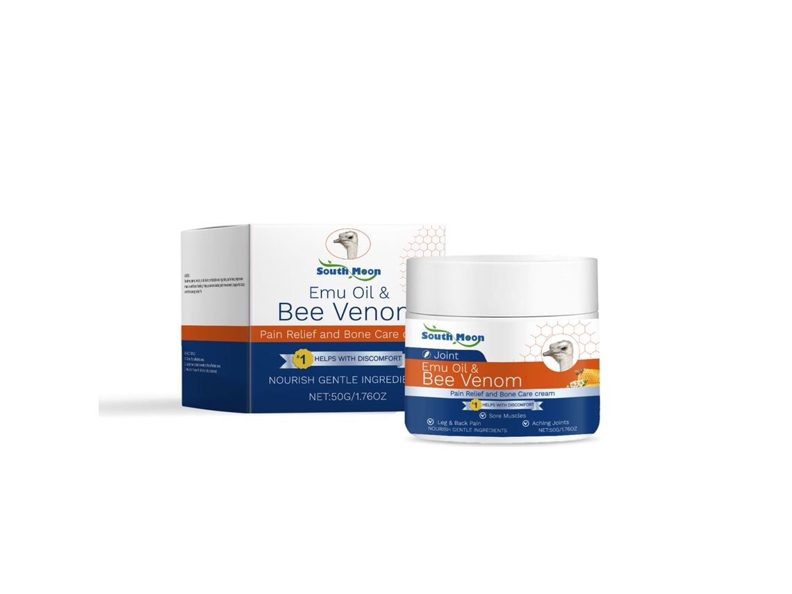 Crema para aliviar las articulaciones con aceite de emú y veneno de abeja