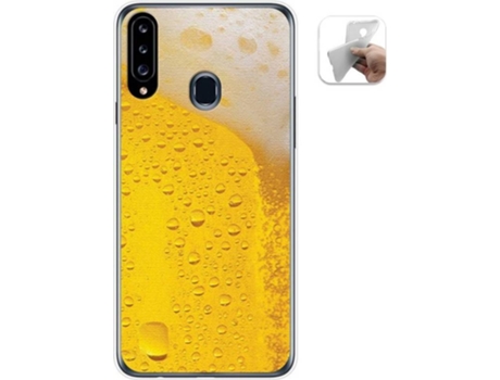Carcasa Samsung Galaxy A20s TUMUNDOSMARTPHONE Cerveza Multicolor