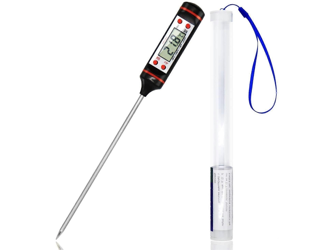 Termómetro electrónico de aceite para alimentos GOKOCO para cocinar, barbacoa, medición de temperatura de cocción, tipo bolígrafo.
