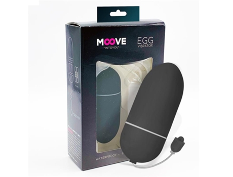 Huevo Vibrador 10 Funciones Negro MOOVE