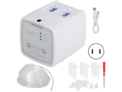 Temporizador De Riego Inteligente Con Wi-fi, Bomba Doble, Kit De Riego Por Goteo, Sistema De Riego Con Enchufe Estadounidense.
