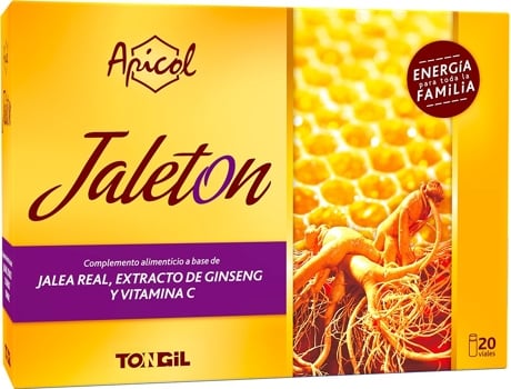 Complemento Alimentar TONGIL Apicol Jaleton 20 Viales (10 ml)