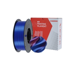 Filamento 3D, efecto bicolor, acabado de alto brillo, 1 kg rojo azul