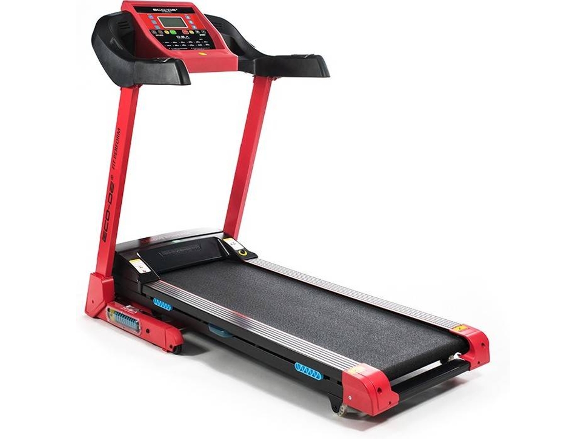 Cinta de Correr ECO-DE Avanzada FitPerform (178 X 76 X 33 cm - Negro. Rojo)