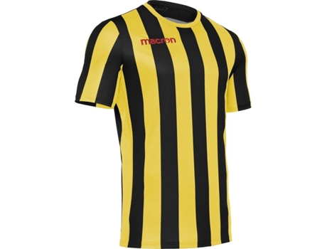 Camiseta de Hombre para Fútbol MACRON Trevor Amarillo (M)