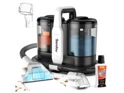 Aspiradora de alfombras Teendow C5 de 500 W y 11000 Pa de succión. Tanque de agua dulce de 1500 ml. Línea de 3 m de longitud. Tanque de aguas residuales de 800 ml.