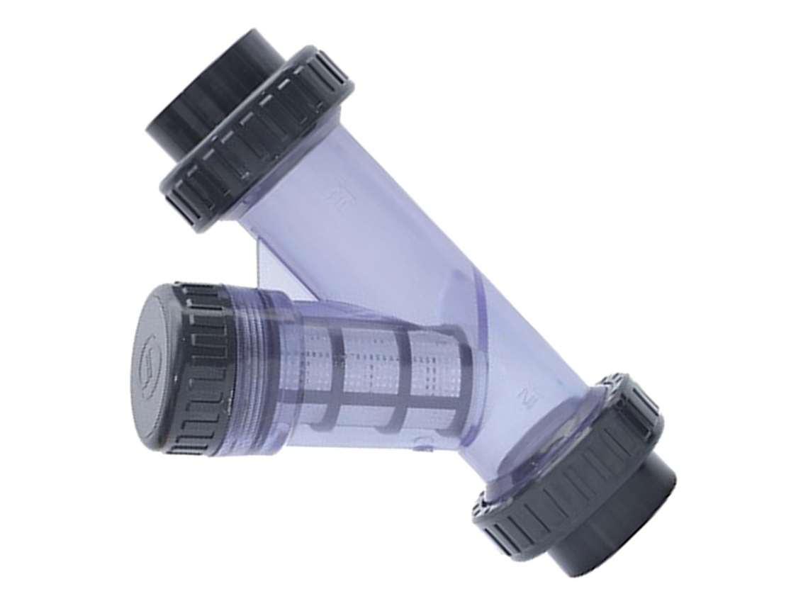 Adaptador de purificación transparente DN25 de 32 mm slowmoose