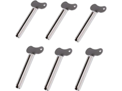 Exprimidor de pasta de dientes de acero inoxidable Rosewell (6 piezas)