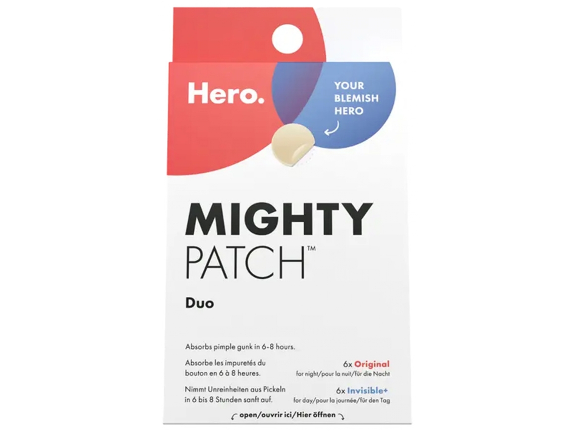 HERO Mighty Patch Duo Anti-Acné 12 Parches