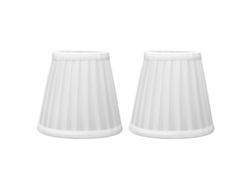 Yncm2026-2 Piezas Lámpara De Clip Doble Pequeña Tela Barril Para Mesa Lámpara De Techo Pared Bombilla Px07