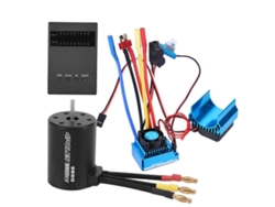 Tarjeta de programa con disipador de calor ESC sin escobillas, motor 3650 de 3900 KV, accesorio para coche RC Vayotoy (80 A)