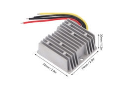 2026dz-reductor De Voltaje Dc 72v(30v-90v) A 12v5a Conversor Regulador De Alimentación Ip68 60w Aluminio