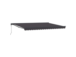 Vidaxl Toldo Retráctil Eléctrico Gris Antracita 4 X 2 M