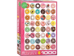 Puzzles EUROGRAPHICS Donuts Tops 1000 pcs (1000 piezas)