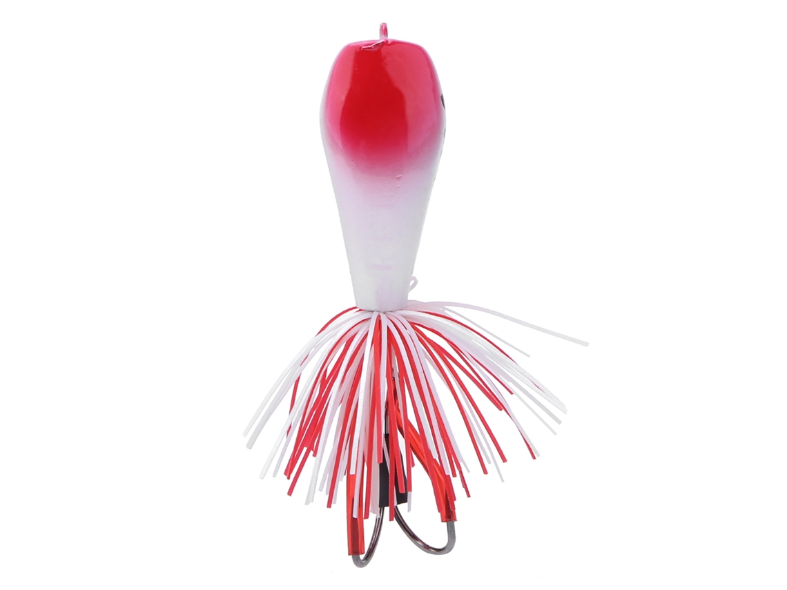 Señuelo De Pesca Duro Forma De Rana 5.5cm Simulación Superficial Cabeza De Serpiente Para Pesca