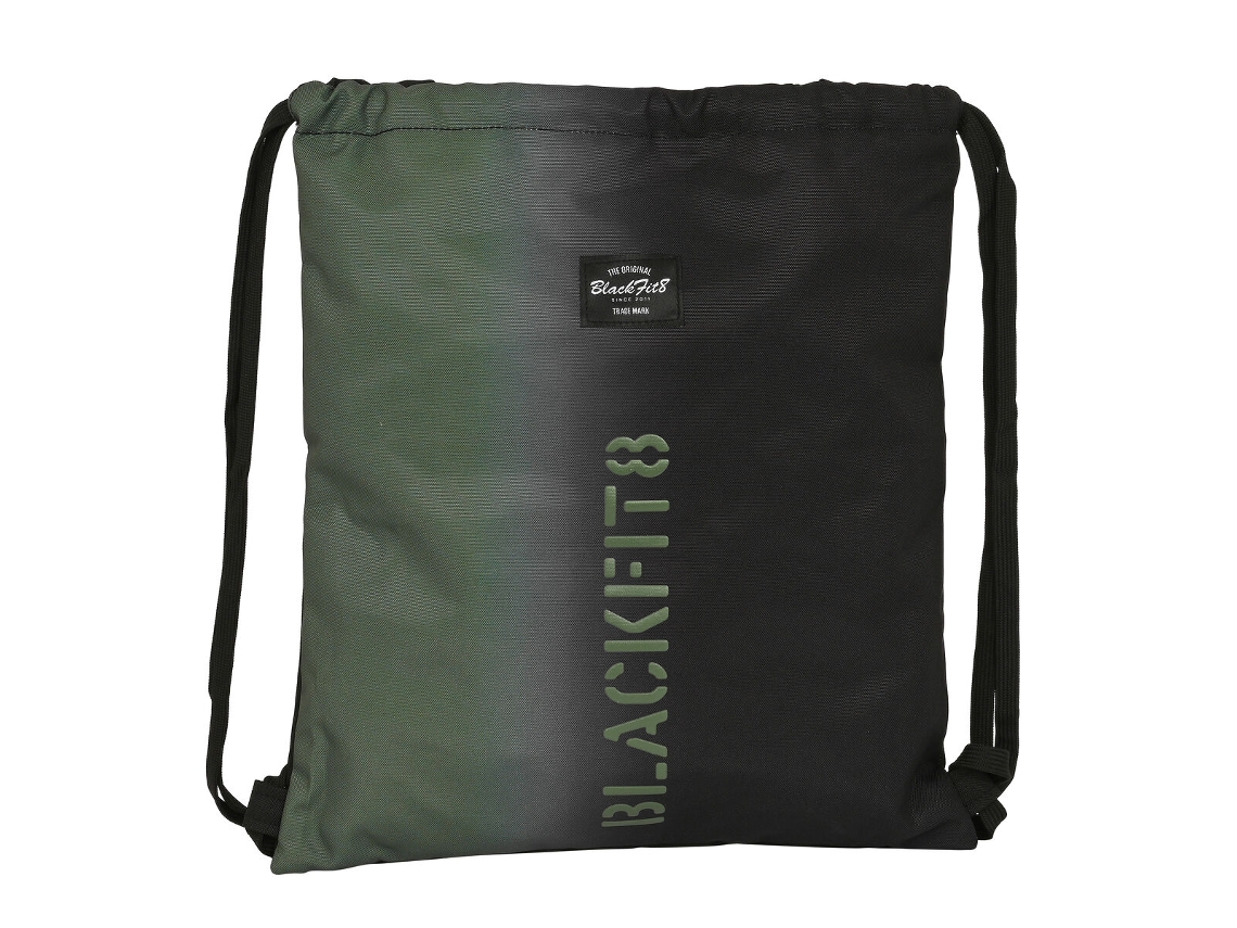 Mochila de Bolsas Con Negrofit8 Negro Negro Negro Militar Verde 35 x 40 x 1 cm