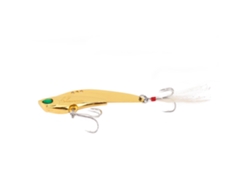 Señuelo (señuelo De Pesca Cuchara De Metal) Cuchara Pez Volador Con Ojos Rojos Y Verdes (oro 16g)