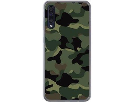 Carcasa Samsung Galaxy A50 / A50s TUMUNDOSMARTPHONE Camuflaje Multicolor
