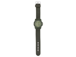 Reloj De Pulsera Electrónico Analógico Militar Con Correa De Nailon Verde Militar.