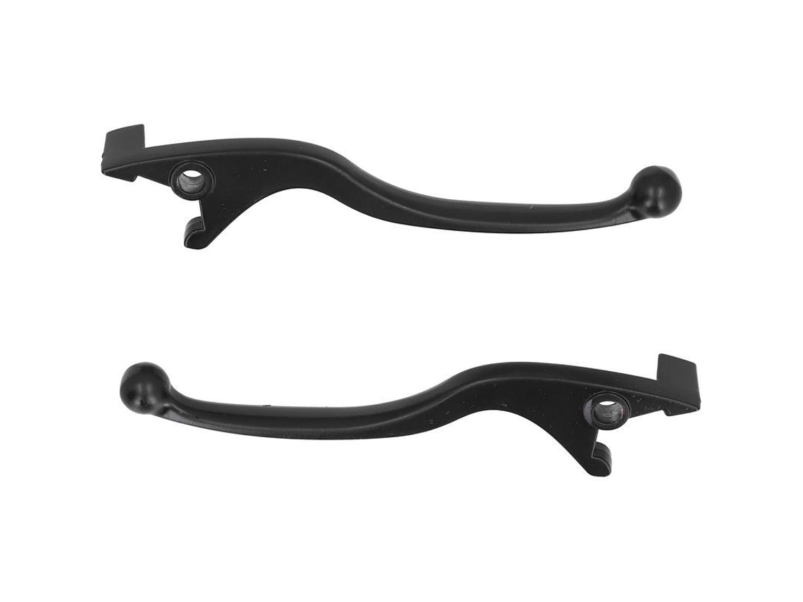 Maneta De Freno De Aleación De Aluminio Negro, 2 Unidades, Repuesto Para Motocicleta, Scooter Y Atv.