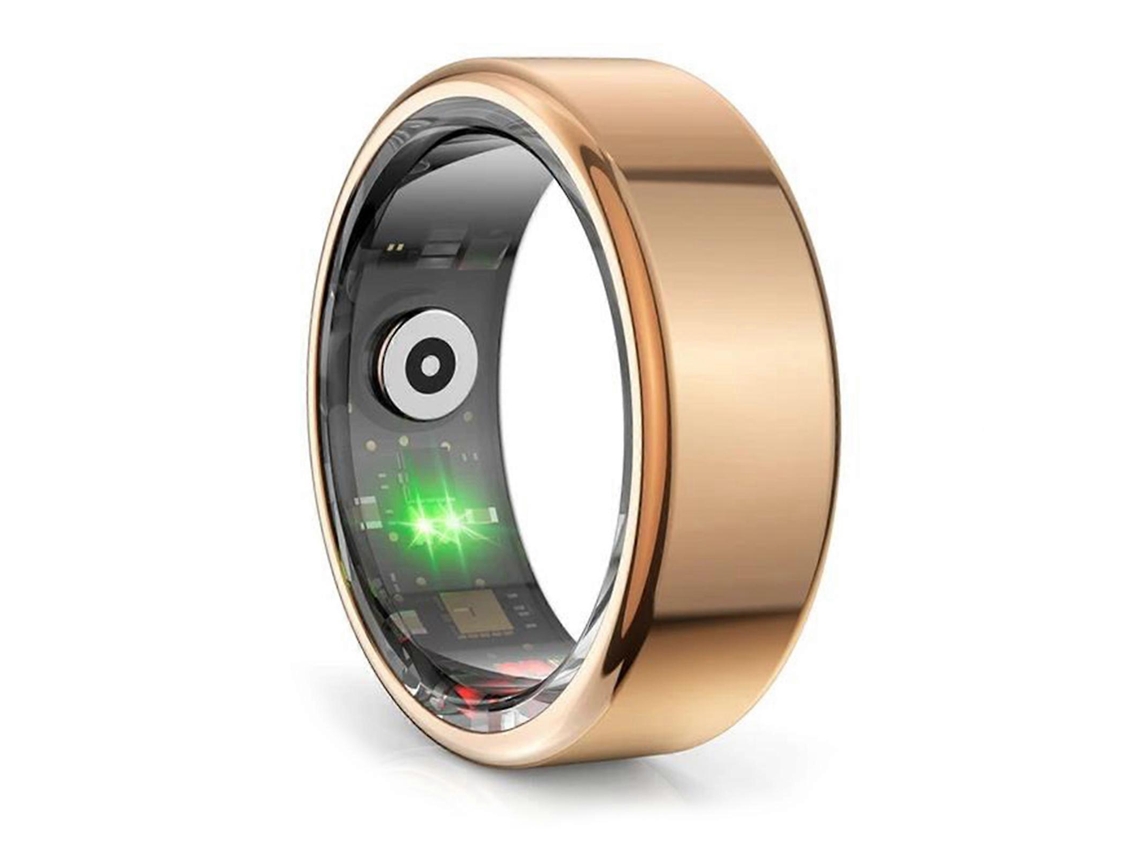 Anillo inteligente compatible con Bluetooth para monitorizar la frecuencia cardíaca y la salud, ideal para uso diario. Nostalgia88