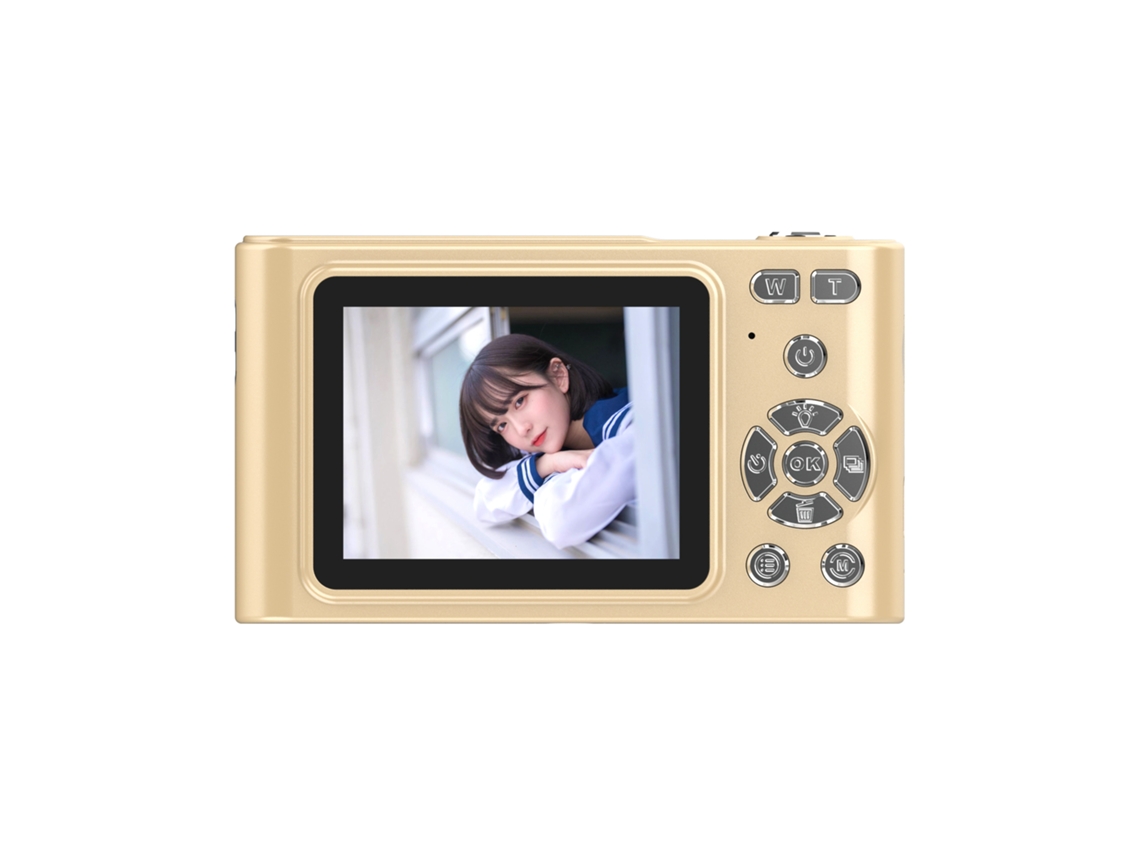Cámara digital CCD para estudiantes H15 Gold + tarjeta de memoria de 16 GB