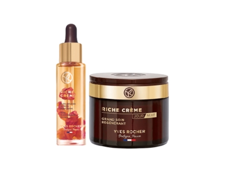 Set de Piel Regenerada YVES ROCHER FRANCE Riche Crème (30 + 50 ml)