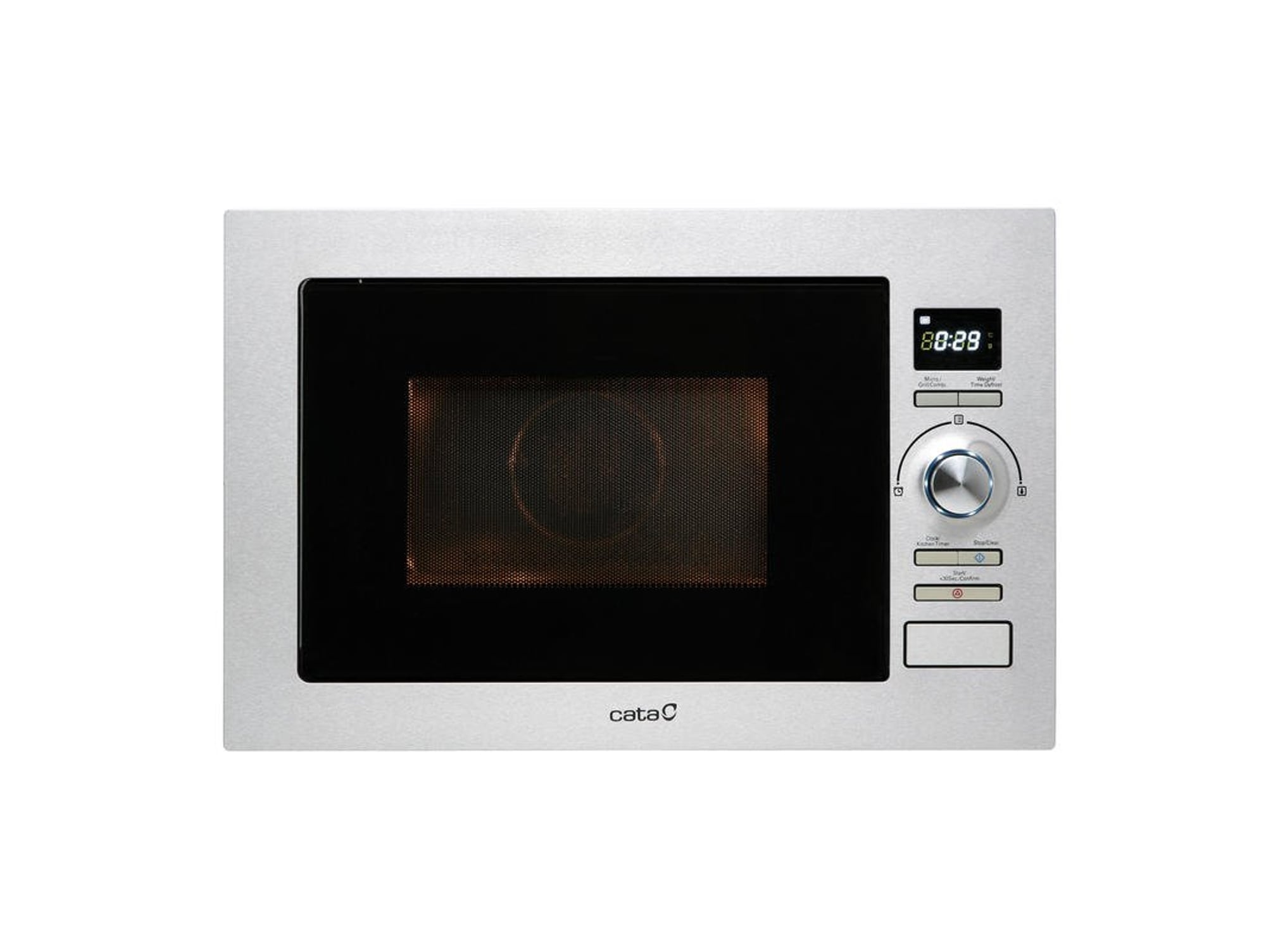 Microondas Integrable CATA MC 25 D (25 L - Con grill - Inox)