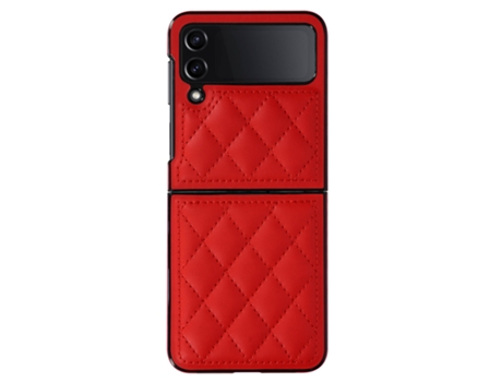 Funda para Samsung Galaxy Z Flip 4 AVIZAR Piel Rojo