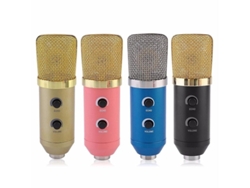 Micrófono de condensador USB con cable para grabación de sonido, reverberación, transmisión en vivo y trípode - Chaberlu