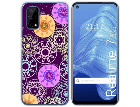 Carcasa Realme 7 5G TUMUNDOSMARTPHONE Dibujos Multicolor