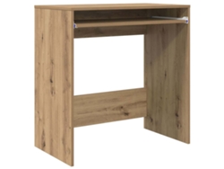 Mesa de roble artesanal con madera procesada MAISON EXCLUSIVE (77x43x79 cm)