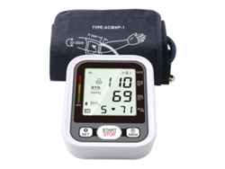 Monitor De Presión Arterial Digital De Brazo Superior Con Pantalla Lcd Automático Para Uso En El Hogar Sin Función De Voz