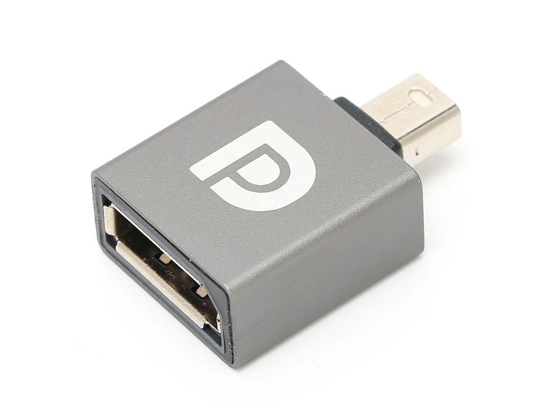 Adaptador Mini Dp Macho A Dp Hembra 8k 60hz 7680x4320 Para Portátil, Pc, Tv Y Monitor De Juegos