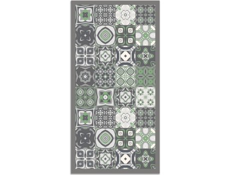 Alfombra Home Living panorama 558072c7 verde 60x250 cm