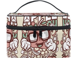 Neceser infantil con estampado de dibujos animados (sin marca)