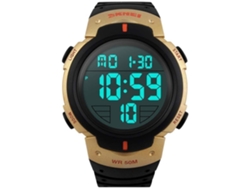 Reloj Electrónico De Los Hombres Digitales LED A Prueba De Agua De 50 M Para Estudiantes De Deportes - Oro