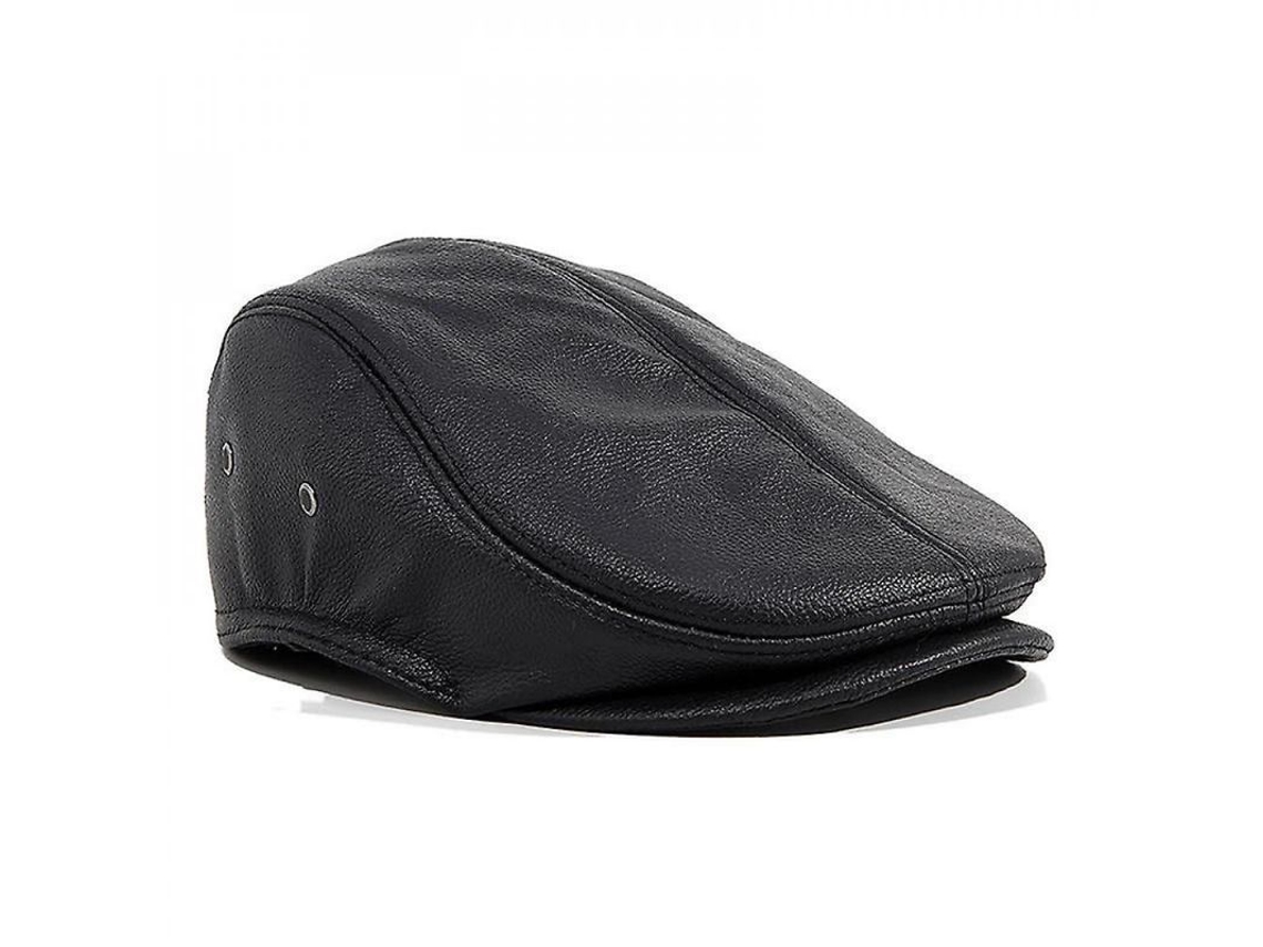 Sombrero Ajustable De Piel De Vaca Para Adulto, Estilo Ivy Newsboy, Cuero Genuino, Dtf