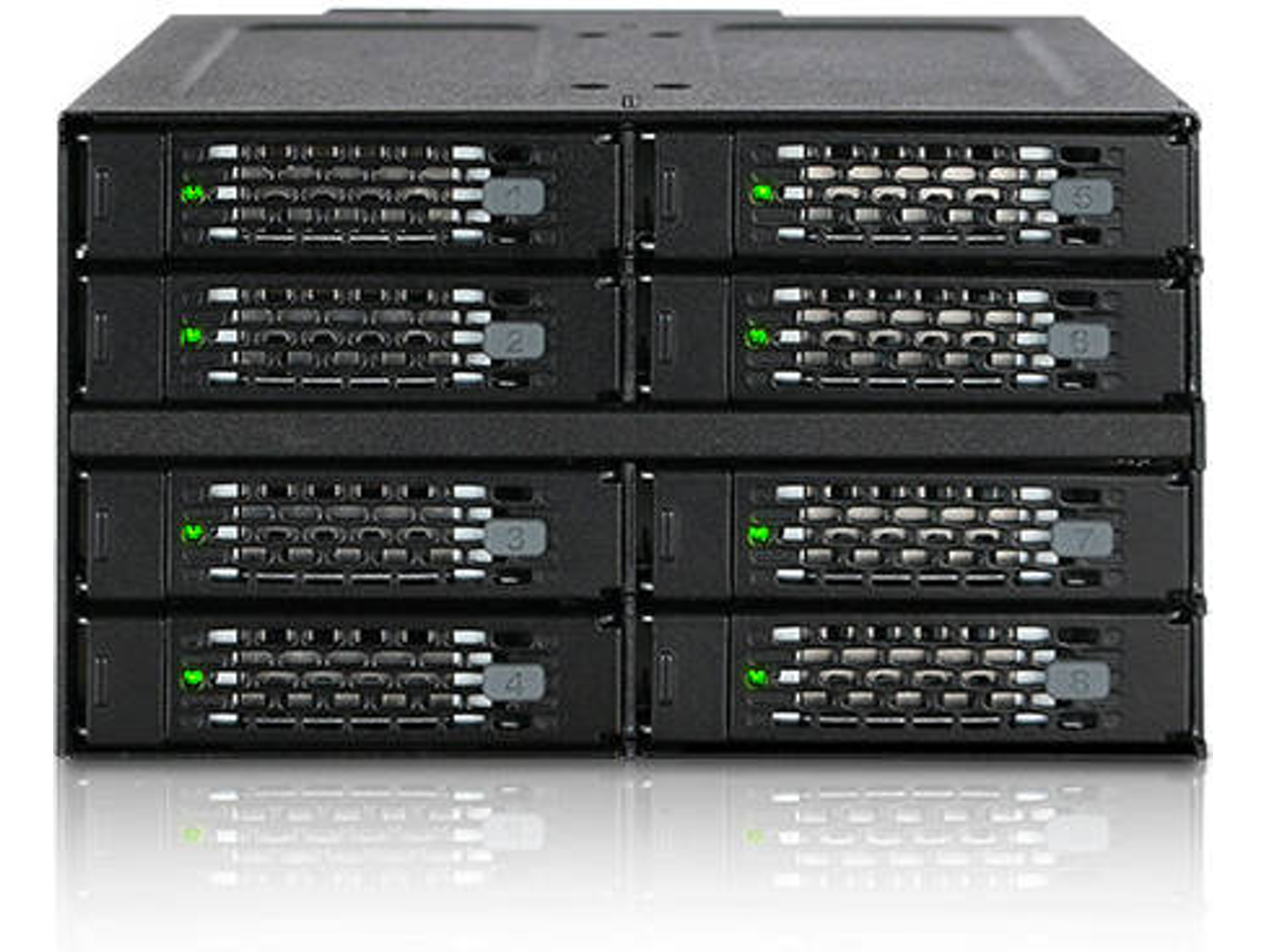 Panel de bahía de disco ICY DOCK MB508SP-B