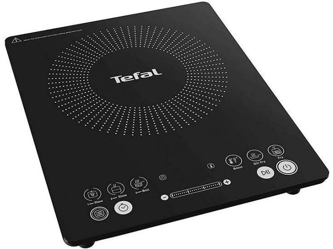 Placa de inducción portátil TEFAL IH2108 (Nº de quemadores: 1)