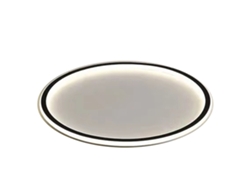 2026-lámpara De Techo Redonda Delgada Plana Moderna De Montaje Fijo 30cm Negro Luz Cálida 100‑265v Para Dormitorio