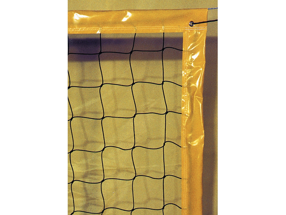 Red de voleibol de playa 9,50x1m pe cableado 3mm malla simple 100 cordón Sporti France TU
