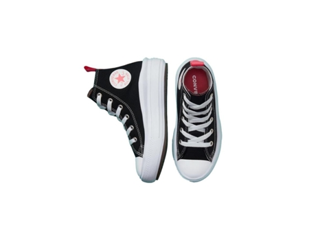 Zapatillas Unisex CONVERSE Chuck Taylor All Star Move Tecido Negro (28.5)