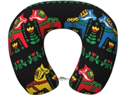 Almohada Viaje Runner Swedish Poliéster, Felpa Espuma Viscoelástica Fácil Soporte, Ajustable Plegable: