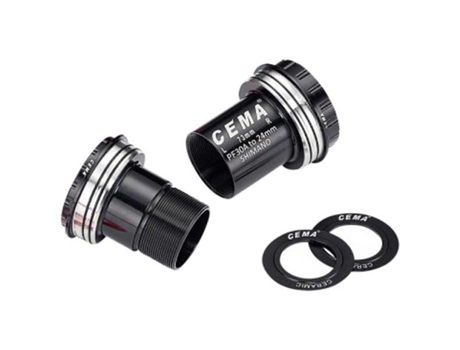 Copos de Suporte Inferior de Cerâmica para Sram Gxp Pf30A Prateado 73 Mmcema
