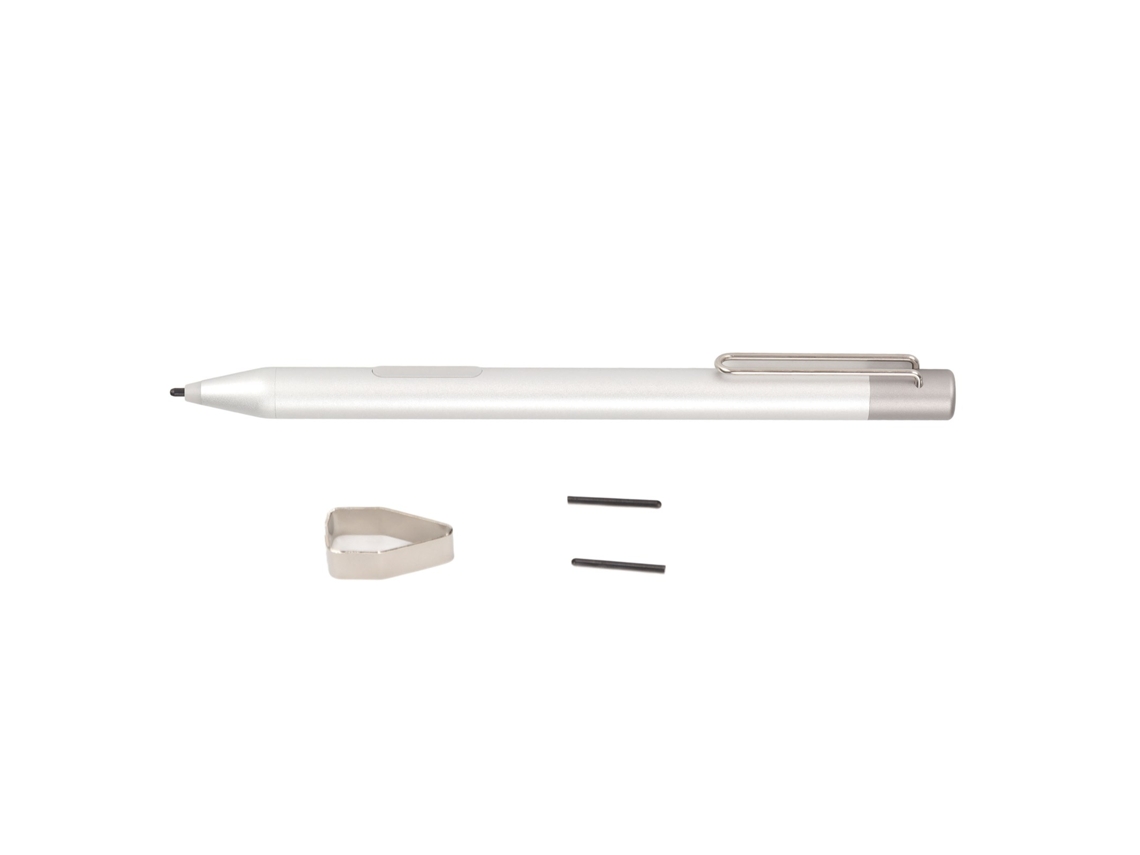 Baoj-2026caneta Estilo Capacitiva Para Surface 3 Pro3 Pro4 Pro5 Pro6 Go Book Laptop Studio Prata