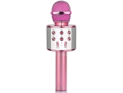 Micrófono SMARTEK Rosa (24.5x8.7x8.2 cm)
