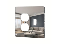 Cubierta de interruptor de luz con efecto espejo simple.vayotoy