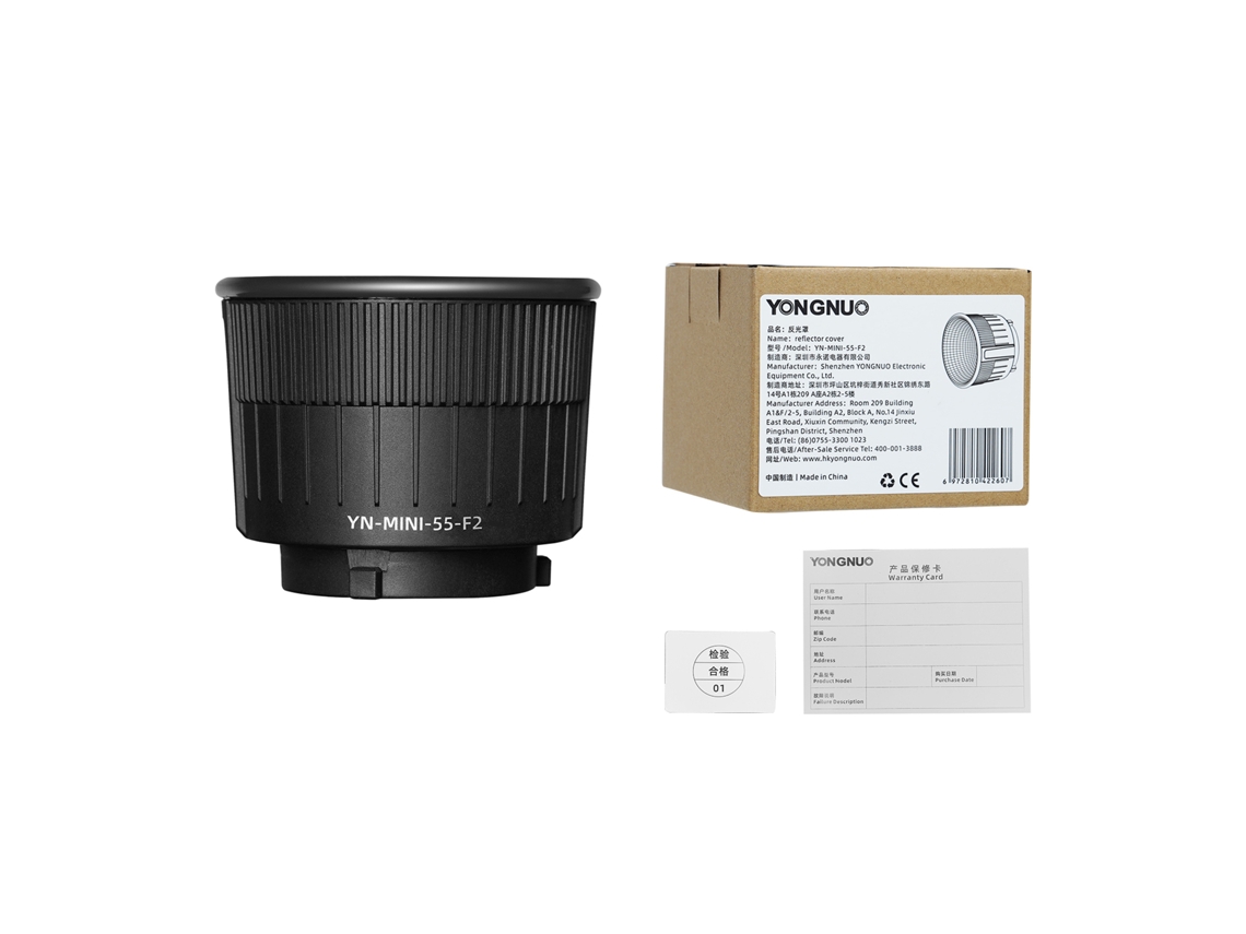 Montura Bowens Mini Reflector Yongnuo para Yongnuo Yn150 Yn150s Yn150s Bi Yn150 Li